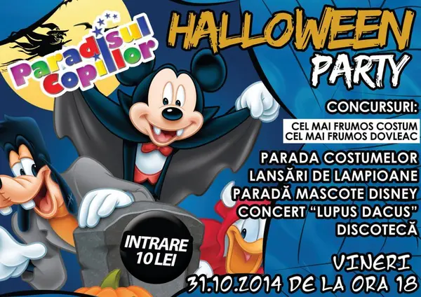Halloween la Paradisul Copiilor