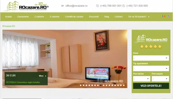 Beneficiile oferite de inchirierea unor apartamente si garsoniere in regim hotelier