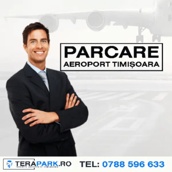 Parcare auto la aeroportul din Timisoara