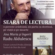 Seara de lectura la Libraria Corina - Ana Maria si ingerii de Radu Aldulescu
