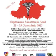 Saptamana Sanatatii in Arad