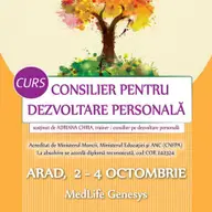 Curs – Consilier pentru dezvoltare personala ARAD