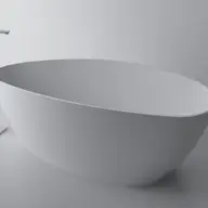 Cada de baie ovala compozit