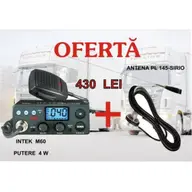 INTEK M60+ANTENA PL145+CABLU