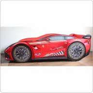 Pat copii masina Ferrari Tech