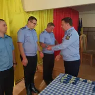 Ceremonial militar la sediul Inspectoratului de Jandarmi Județean Arad