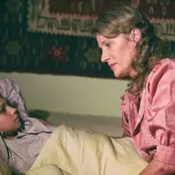 Lia Bugnar este mama lui Marcel Iureș în filmul „Octav”