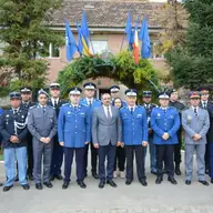 Inspectoratul de Jandarmi Județean Arad vizitat de ofițerii Cursului Superior Internațional
