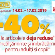 Reduceri la imbracaminte si incaltaminte de la Selgros Arad