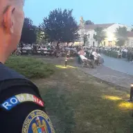 Jandarmii arădeni alături de cetățeni și la manifestările religioase