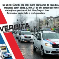 Angajam sofer taxi