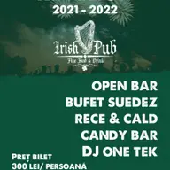 Revelion 2022 la The Irish Pub Arad