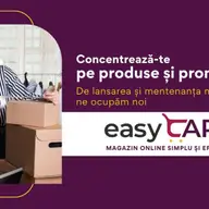 Vrei să dezvolți un magazin online și ai nevoie de ajutor pentru a-l gestiona? Apelează la easyCart