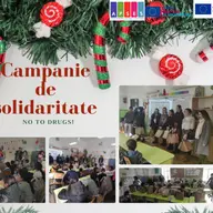 Campanie de solidarite desfășurată de tinerii din proiectul: No to drugs! 2023-3-RO01-ESC30-SOL-000184548