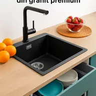 Chiuvete negre pentru bucătărie Blanco din granit