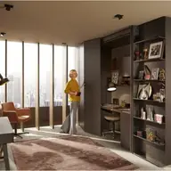 Mobilier care face spațiul să pară mai mare: soluția ușilor tip buzunar REVEGO Blum