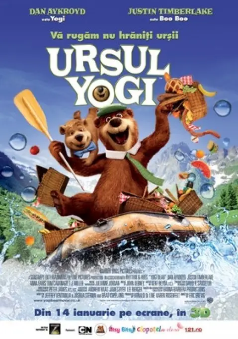 Yogi Bear 3D (Ursul Yogi 3D) - PREMIERA
