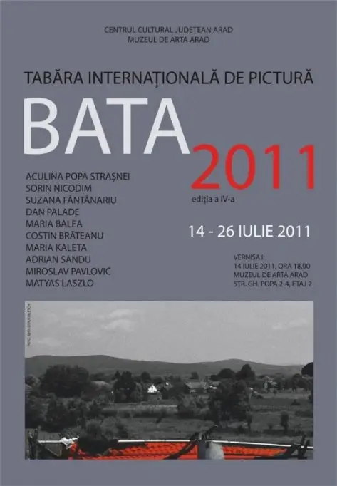 Expozitie lucrari tabara de pictura Bata