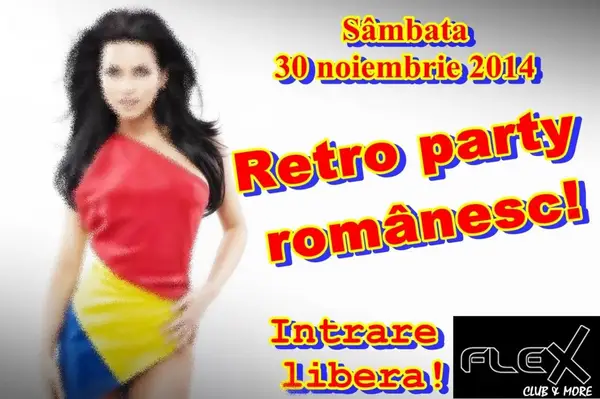 Retro party romanesc