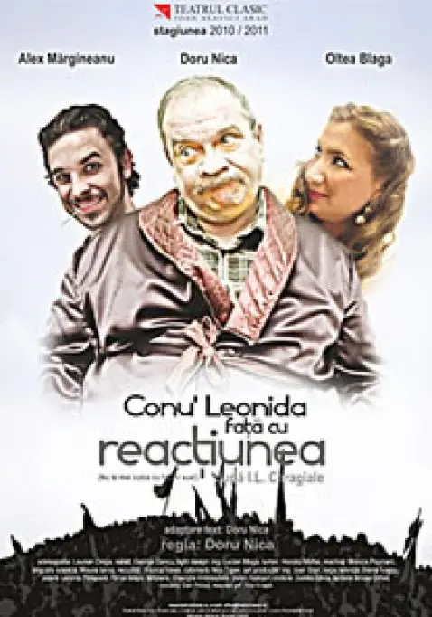 Conu Leonida fata cu reactiunea