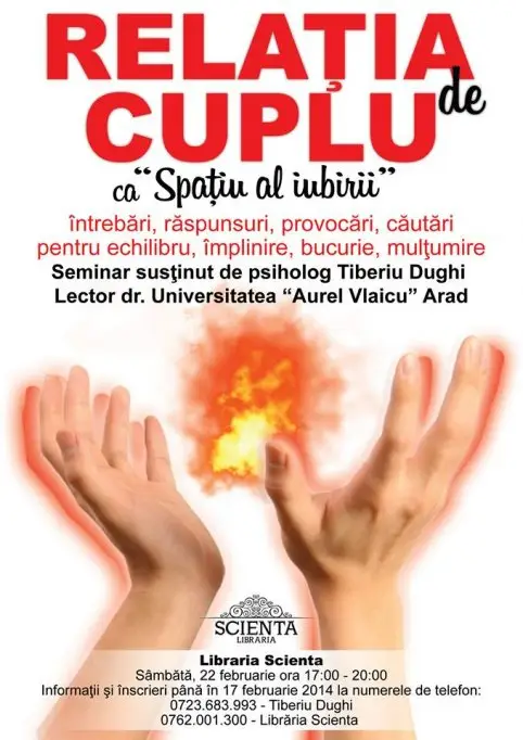 Relatia de cuplu ca spatiu al iubirii