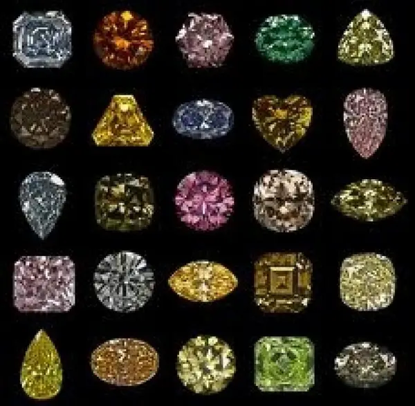 Diamantele colorate exista?