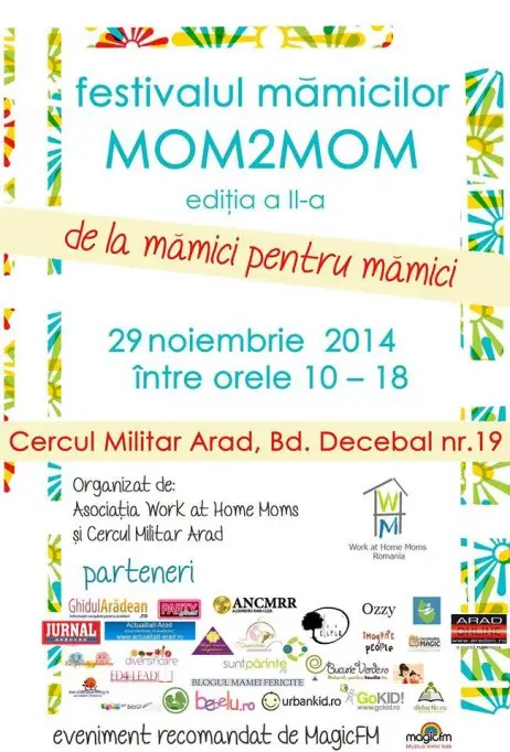 Festivalul mamicilor „MOM2MOM”