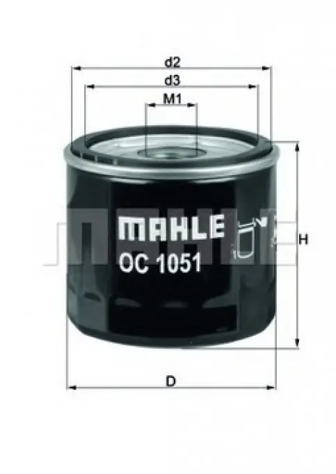 Filtre de ulei Mahle pentru masina ta