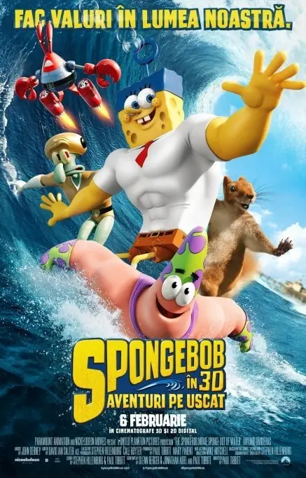 The Sponge Bob movie: Sponge out of water