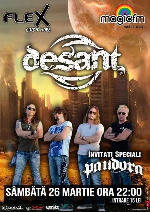 Concert Desant si Pandora