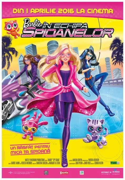 Barbie in echipa spioanelor