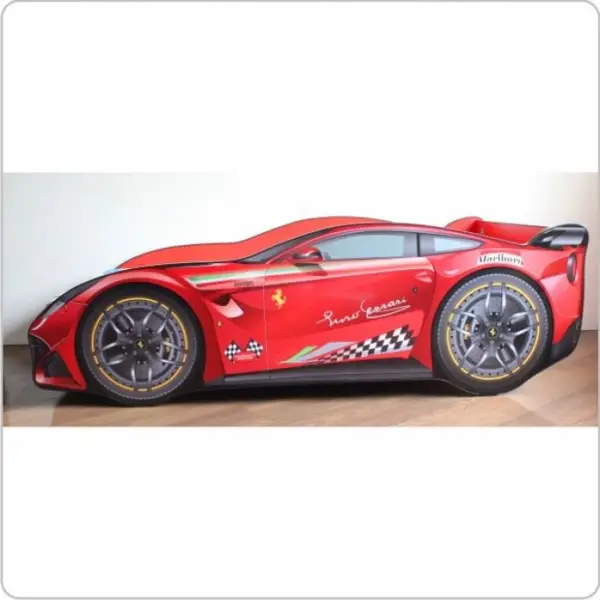 Pat copii masina Ferrari Tech