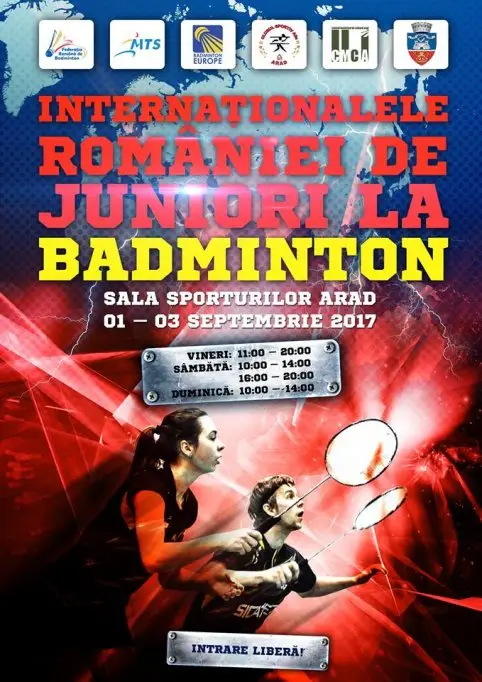 Internationalele Romaniei de juniori la Badminton