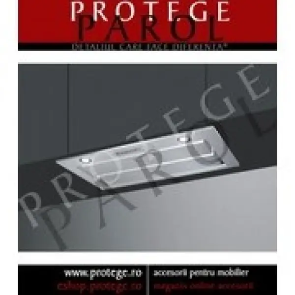 Hota incorporabila 54 cm, inox, SMEG Italia