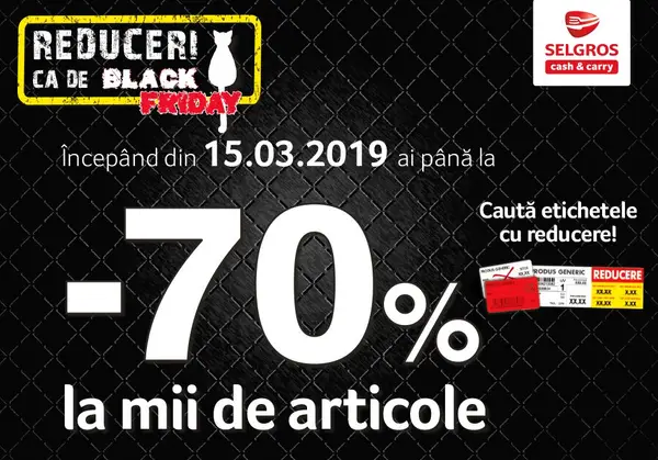 Black Friday la Selgros Arad