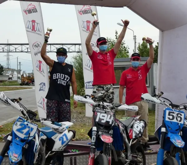 Vlad Neaga câștigă la CNIR Supermoto, clasa SOpen