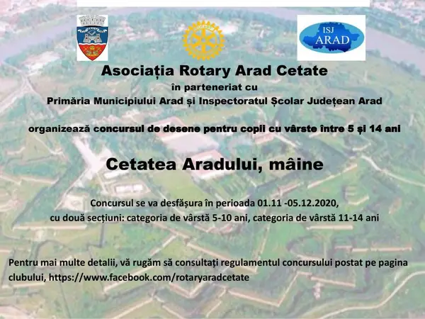 Cetatea Aradului, mâine