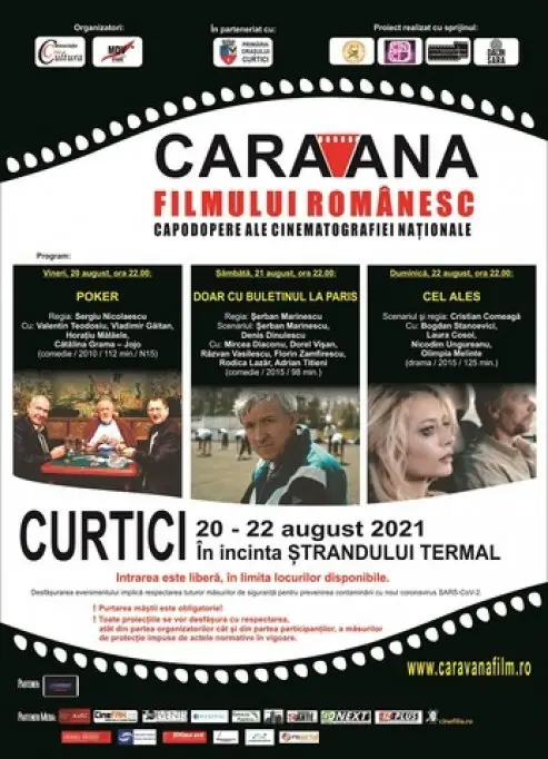 „Caravana filmului românesc” poposește la Curtici