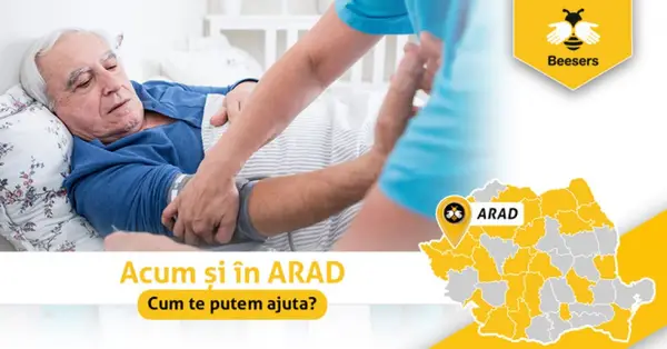 Beesers - aplicatia care faciliteaza serviciile medicale la domiciliu ajunge si in Arad!