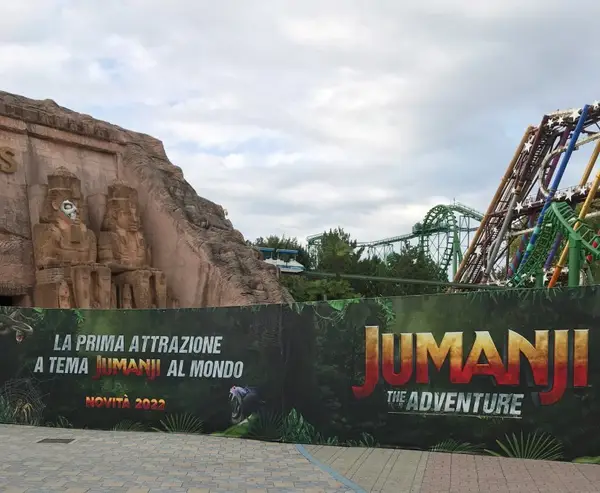 Parcul de distracții Gardaland inaugurează o zonă inspirată din filmul Ju-manji