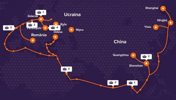Cum să nu plătiți pentru aer atunci când livrați mărfuri din China în România