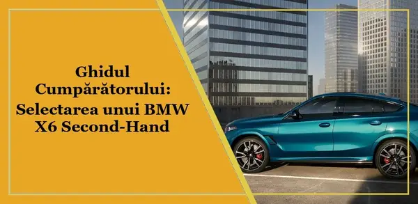 Ghidul cumpărătorului: selectarea unui BMW X6 second-hand