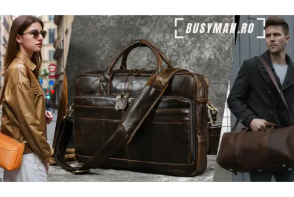 La Busyman.ro găsești genți de piele naturală pentru damă și bărbați, pentru o eleganță atemporală