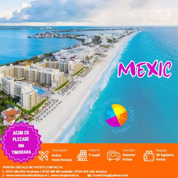 Oferte Mexic cu plecare din Timisoara