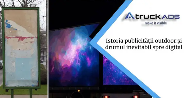 Istoria publicității outdoor și drumul inevitabil spre digital