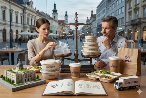 Piața HoReCa din vestul României: ce caută restaurantele din Arad la un furnizor de ambalaje în 2026