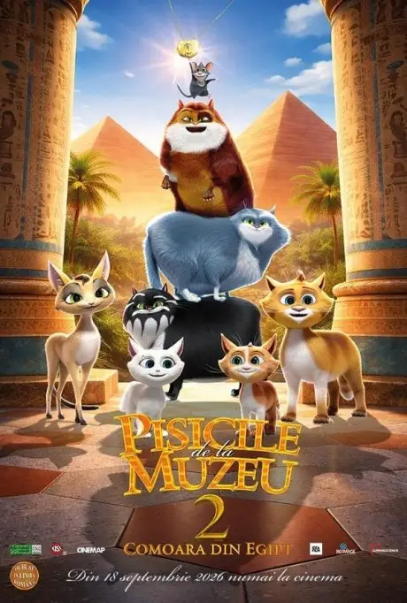 Pisicile de la muzeu 2: Comoara din Egipt