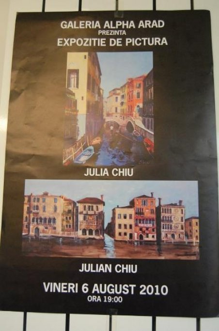 Expozitie de pictura - Julian si Julia Chiu
