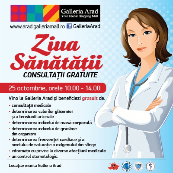 Ziua Sanatatii in Galleria Arad