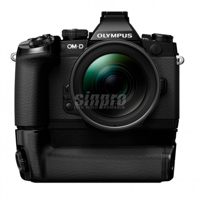 Promotie- Olympus E-M1 kit 17 mm f/1.8 black + CADOU: grip HLD-7!